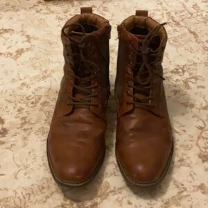 Steve Madden Brown and Olive Men's Boots